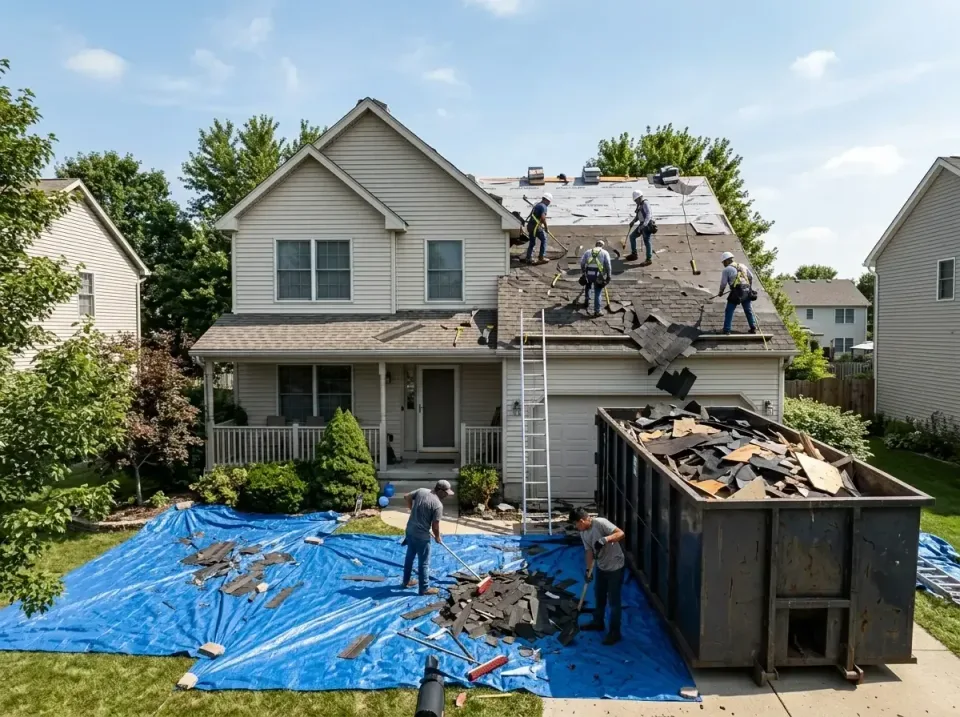 roof-replacement-debris-remova-004 — frequently asked questions, Cheapest Dumpster Rentals in Olivarez, TX